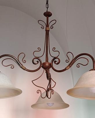 lampadario artigianale