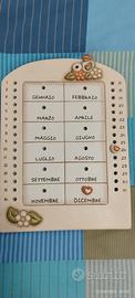 calendario della Thun in ceramica 