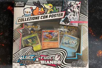 Collezione poster Pokemon Fuoco Bianco e Luce Nera
