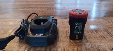 Batteria e caricabatterie Parkside 12v