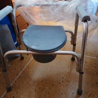 sedia multifunzione da bagno