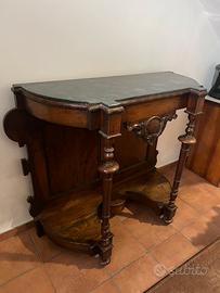 Consolle in marmo stile barocco
