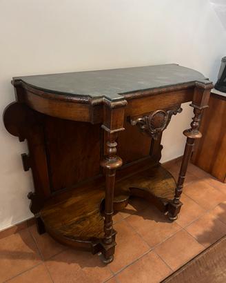 Consolle in marmo stile barocco