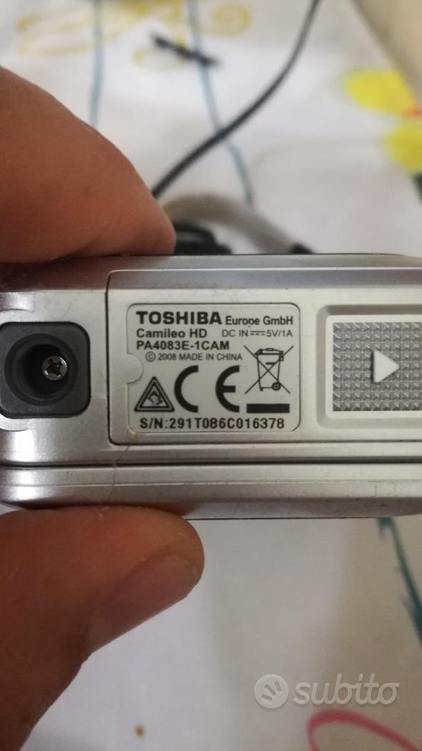 Camescope Toshiba Camileo HD PA4083E-1CAM - Pour Pièces Ou Réparation