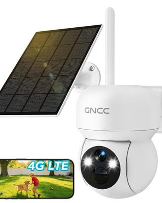 4G LTE Telecamera Esterno Solare con SIM, Rilevame