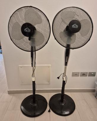 Un ventilatore con telecomando