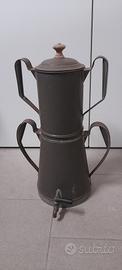 antica caffettiera a percolazione 