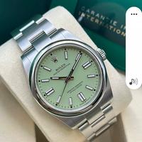 Rolex Oyster Perpetual 41 mm Pistacchio 