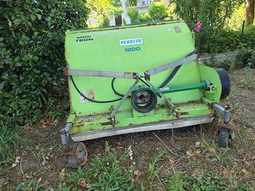 Tagliaerba peruzzo con raccoglitore 1200