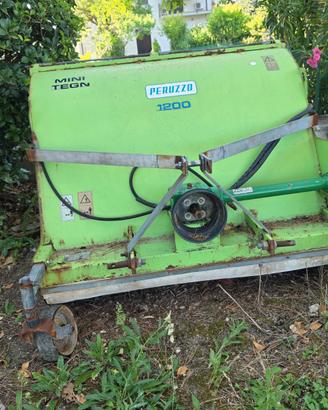 Tagliaerba peruzzo con raccoglitore 1200