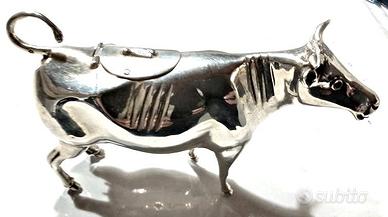 Antica e rara lattiera a mucca Cow Cramer fine 800