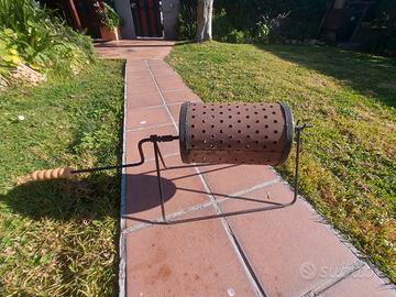 Cestello girevole per fare le caldarroste