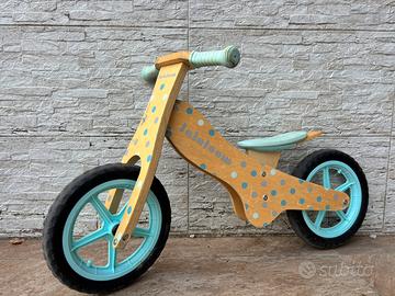 Bici senza pedali in legno Lalaloom