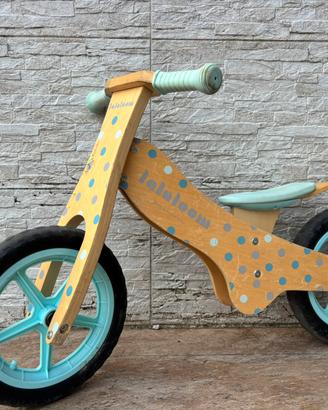 Bici senza pedali in legno Lalaloom