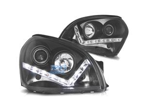 FARI PER HYUNDAI TUCSON 04-10 LUCE DIURNA SFONDO N