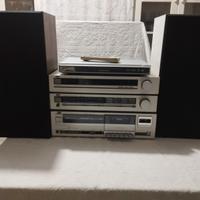 Impianto Stereo Hi-Fi JVC Vintage anni 80