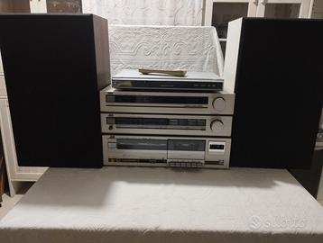 Impianto Stereo Hi-Fi JVC Vintage anni 80