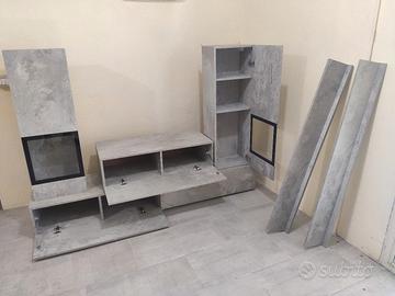 Mobilio da soggiorno grigi