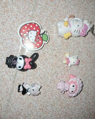set giochi per bambine statuette san Rio 
