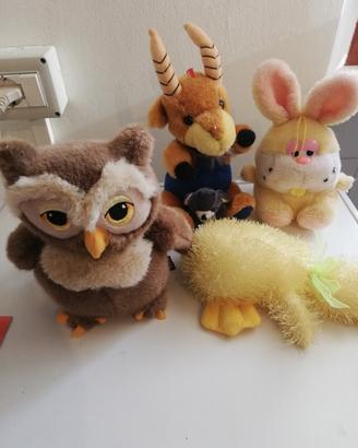 Peluche morbido capricorno gufo coniglio papera

