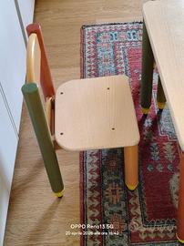TAVOLINO CON SEDIE PER BAMBINO