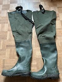Stivali Waders in gomma pvc