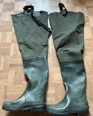 Stivali Waders in gomma pvc