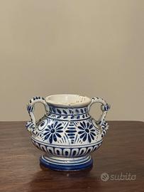 VASO CERAMICA DI GHIRLA BLU DI GHIRLA