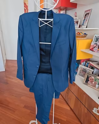 Abito intero da uomo sartoriale. Tag 50 blu chiaro