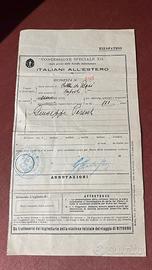 biglietto treno '30 regno ditalia fascismo