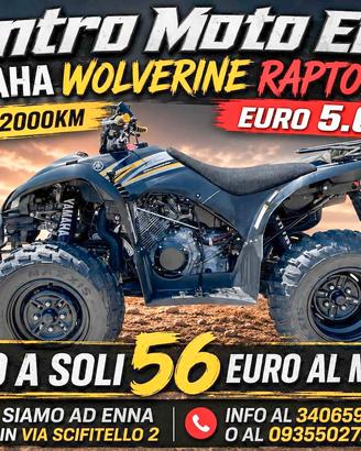 Quad Yamaha Wolverine (Raptor) 350 - 2009 Solo 200