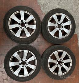 Cerchi da 16 + pneumatici Classe c w204 Sw
