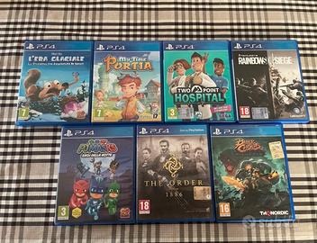 Lotto 7 giochi Ps4
