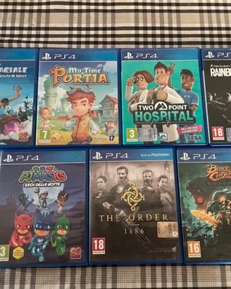 Lotto 7 giochi Ps4