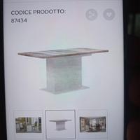 Tavolo da cucina in rovere