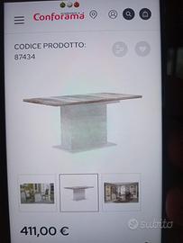 Tavolo da cucina in rovere