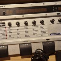 Pedaliera voce Digitech Vocalist live 4