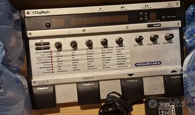 Pedaliera voce Digitech Vocalist live 4