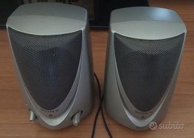 Due casse audio Sony piccole