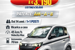MINICAR ELETTRICA SUPERSCONTO - 70%