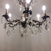 Lampadario in ottone