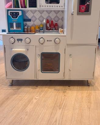 cucina giocattolo in legno