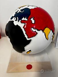 Mappamondo Mondrian style