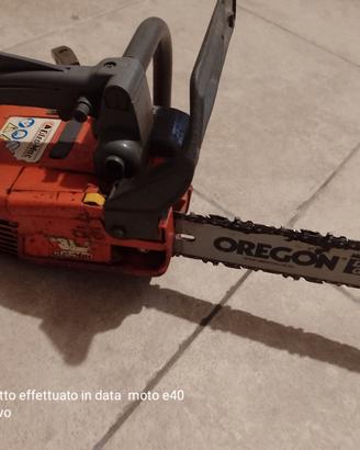 motosega oleomac 931 + motosega cinese 25 cc