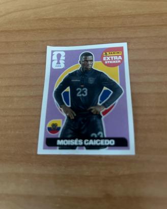Panini FIFA World Cup 2026 Moisés Caicedo Extra