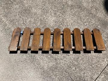 STACCIONATA/BORDURA IN LEGNO DI PINO IMPREGNATO