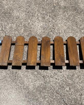 STACCIONATA/BORDURA IN LEGNO DI PINO IMPREGNATO