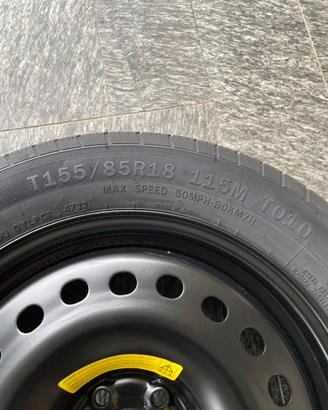 Kit completo ruotino di scorta per Suv e Furgoni