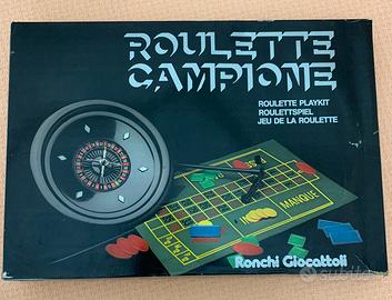 Gioco da tavolo “Roulette Campione” vintage