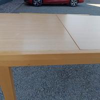 tavolo in faggio quadrato allungabile